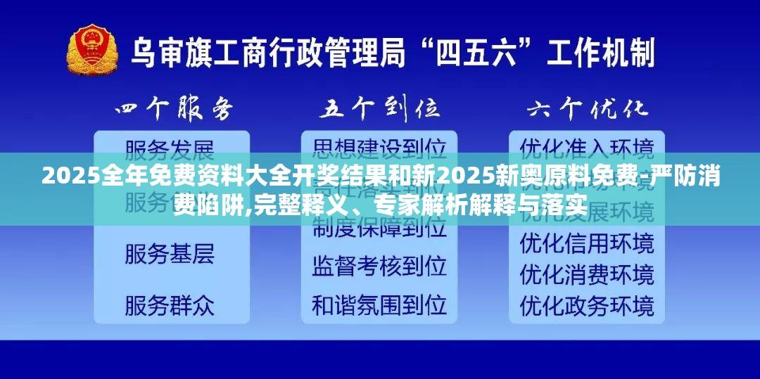2025全年免费资料大全开奖结果和新2025新奥原料免费-严防消费陷阱,完整释义、专家解析解释与落实